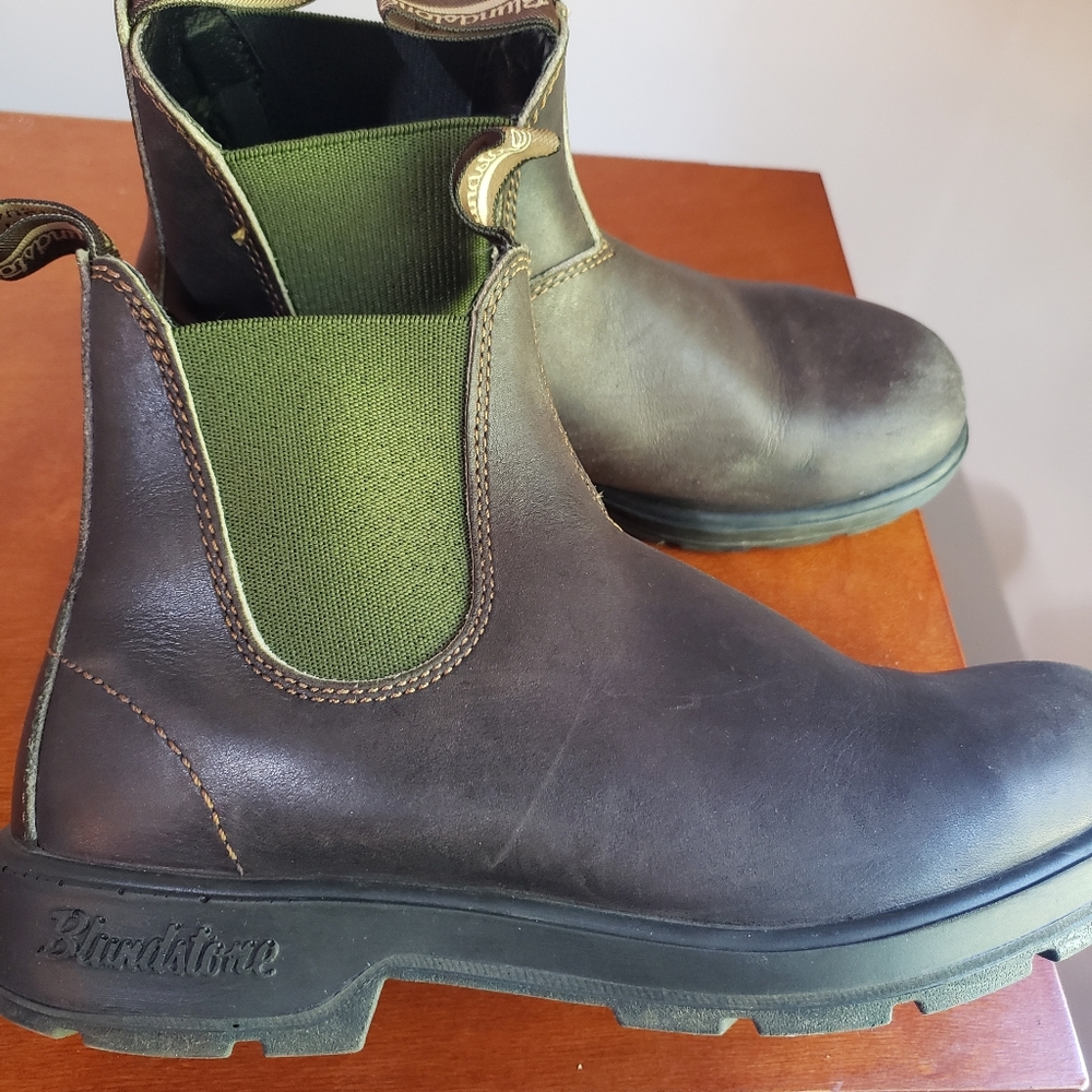 Brown / Green Blundstone